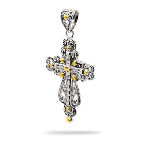Wholesale Silver Pendant - SPG040-10CtWt