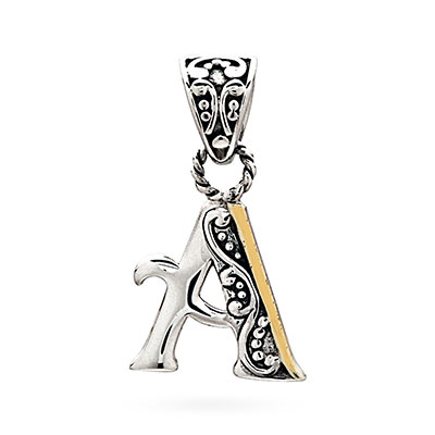 Gold & Silver bracelet, scale dragon chain round 6mm, spring lock with 18K gold hammer motif and white topaz pave stones