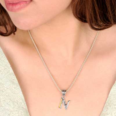 Gold & Silver bracelet, scale dragon chain round 6mm, spring lock with 18K gold hammer motif and white topaz pave stones