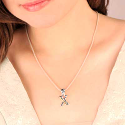 Gold & Silver bracelet, scale dragon chain round 6mm, spring lock with 18K gold hammer motif and white topaz pave stones