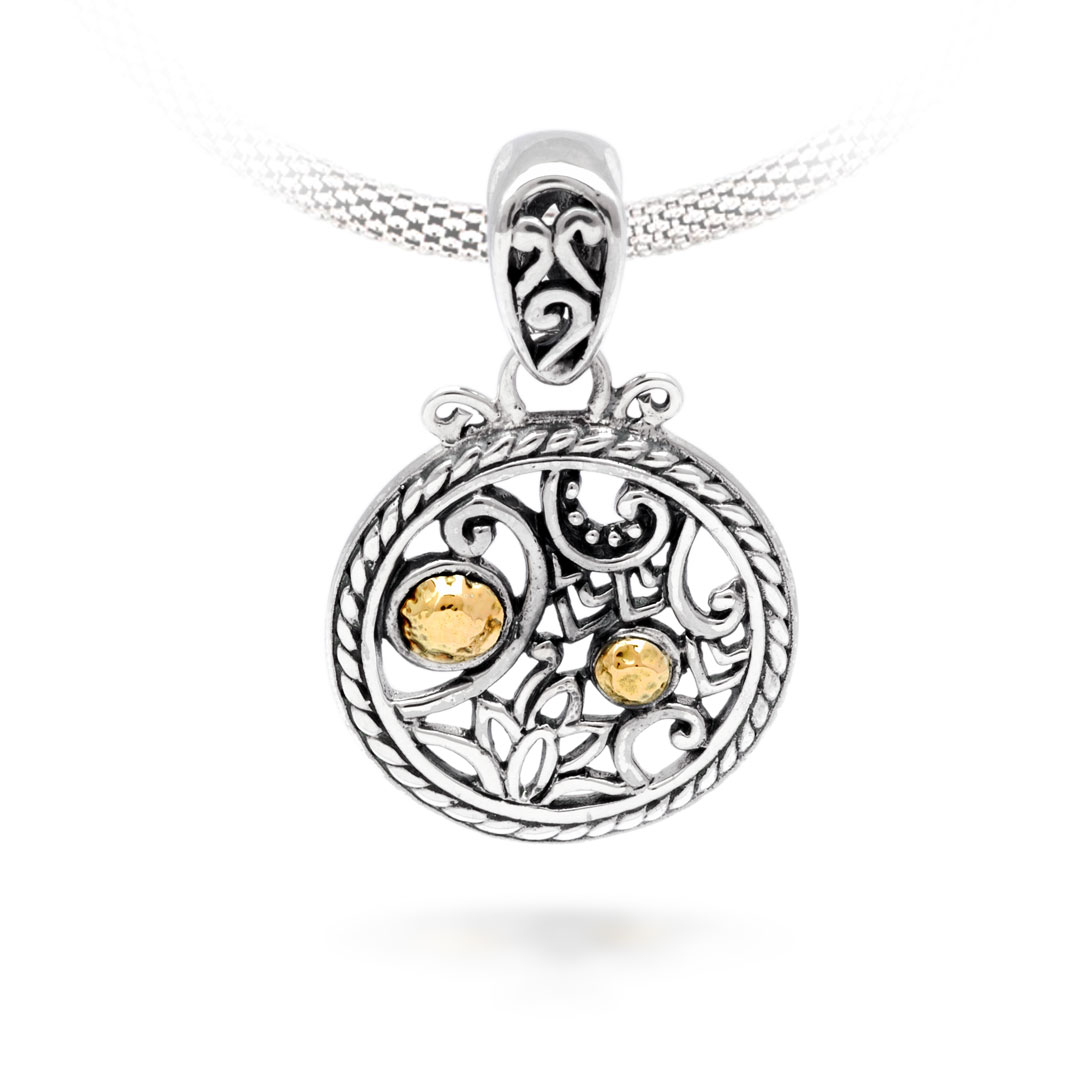 Wholesale Silver Pendant - SPG084-14