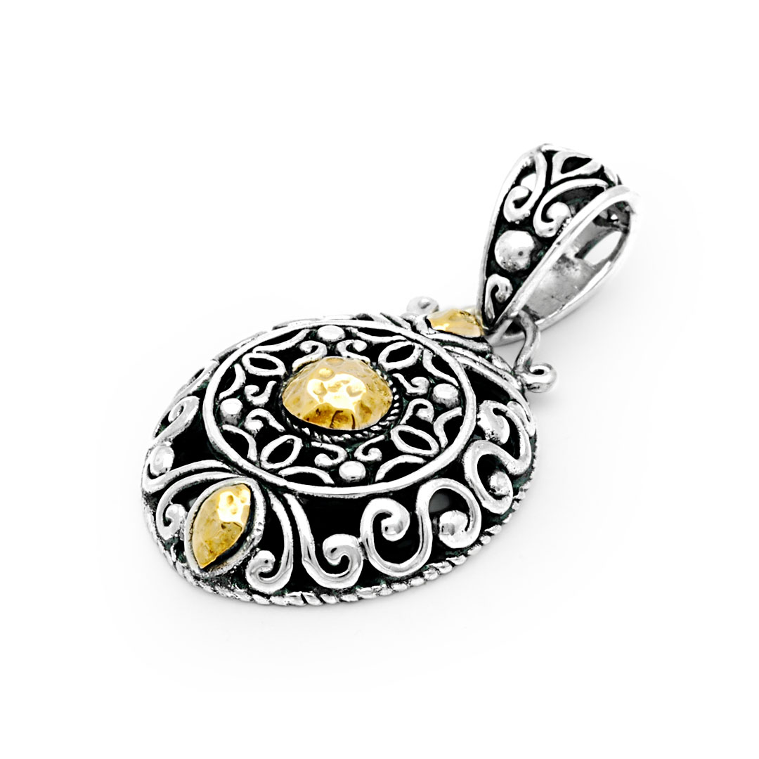 Wholesale Silver Pendant - SPG084-16