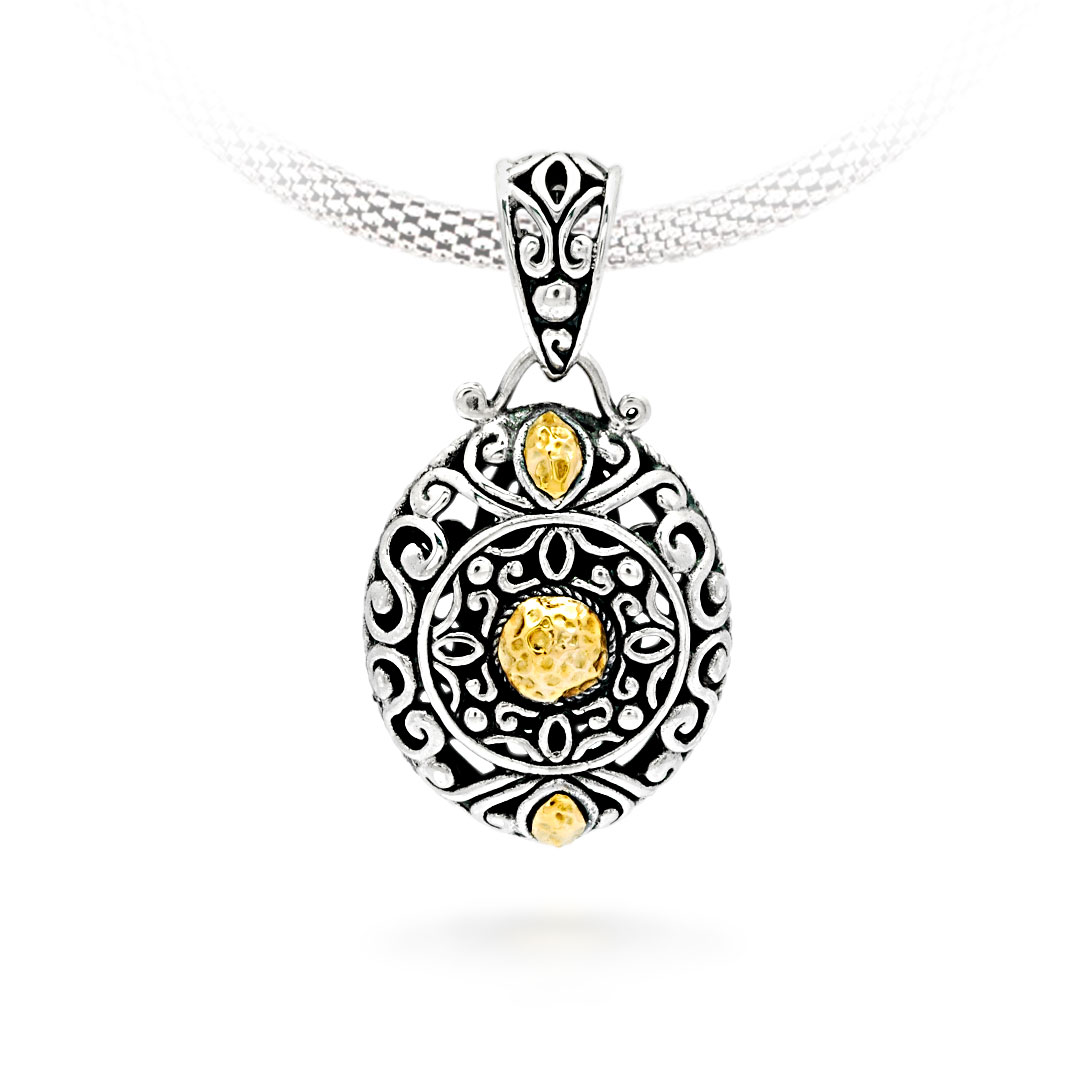 Wholesale Silver Pendant - SPG084-16