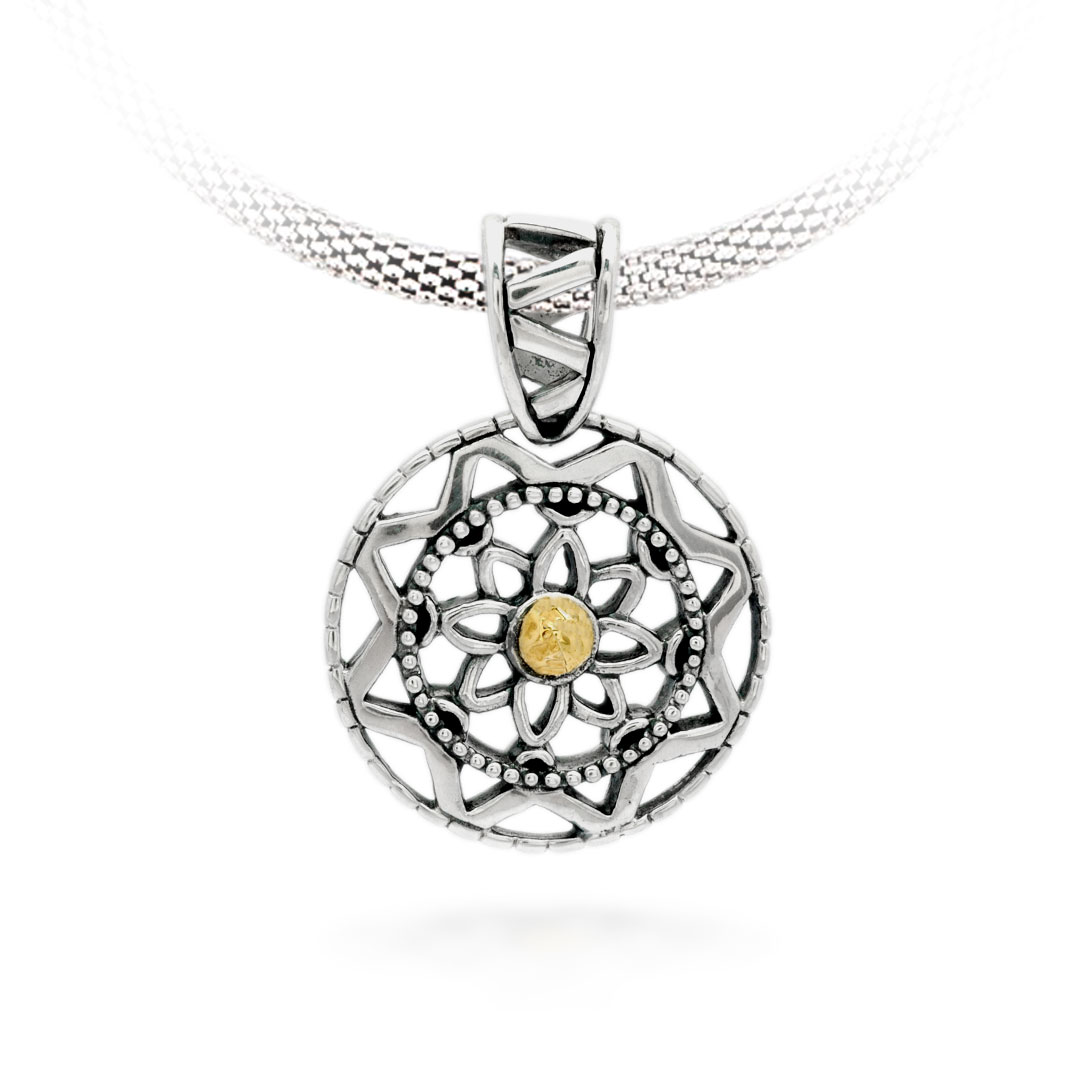 Wholesale Silver Pendant - SPG084-17