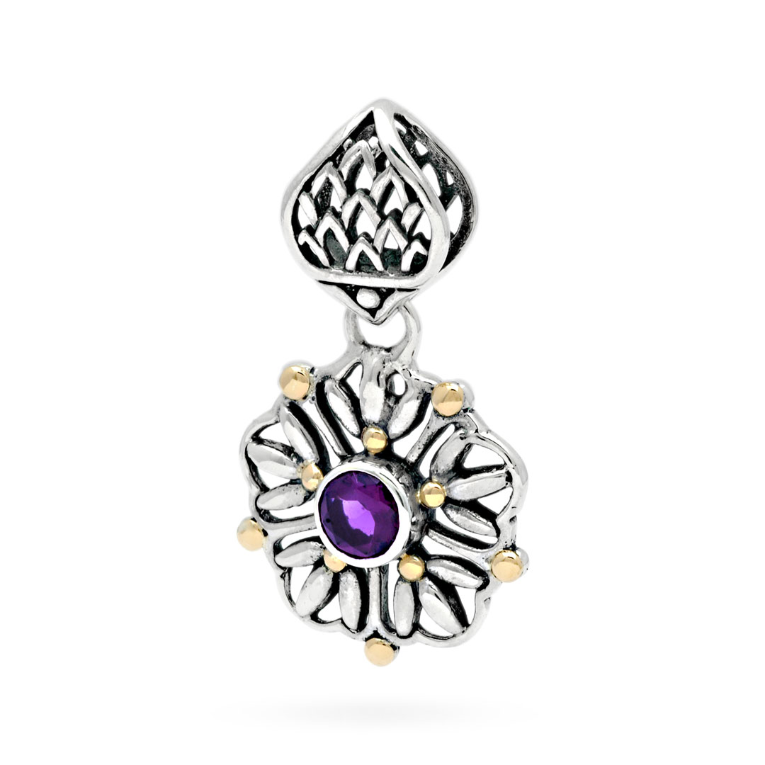 Wholesale Silver Pendant - SPG084-4Am