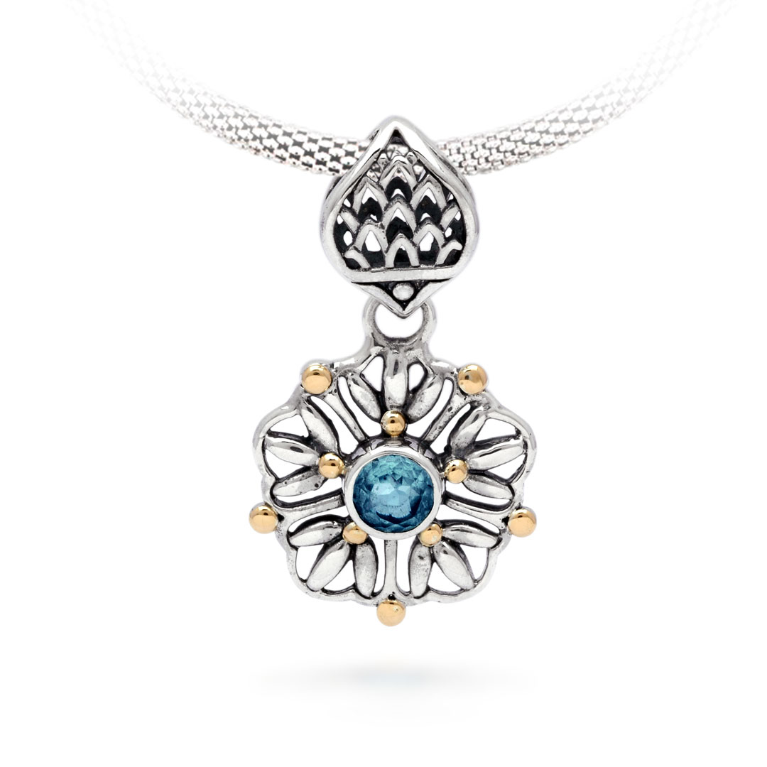 Wholesale Silver Pendant - SPG084-4Bt