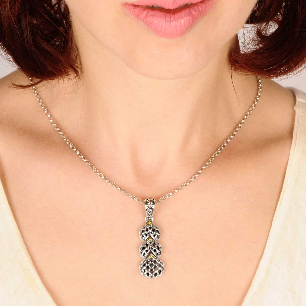 Wholesale Silver Pendant - SPG084-8