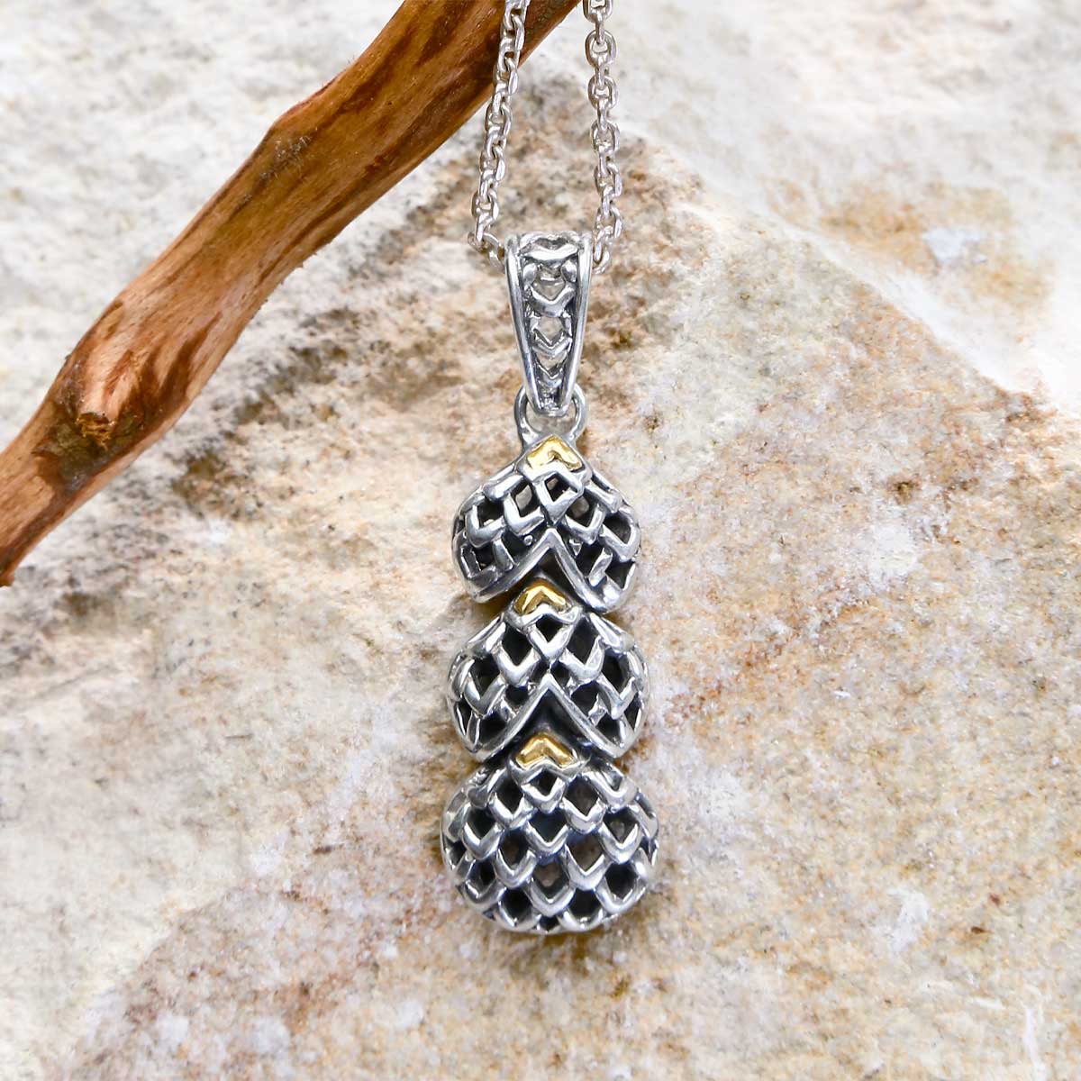 Wholesale Silver Pendant - SPG084-8