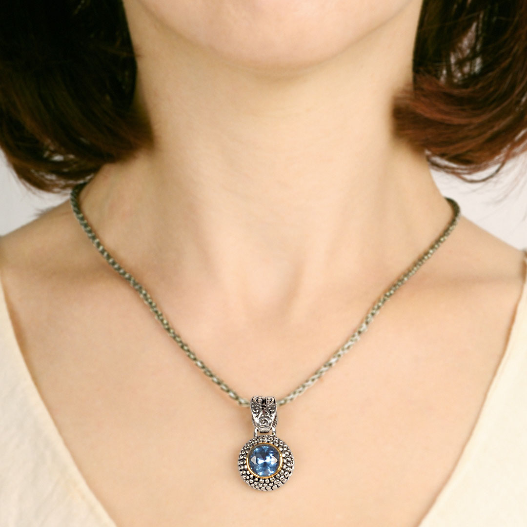 Wholesale Silver Pendant - SPG099-4Bq