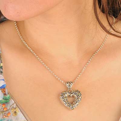 Gold & Silver bracelet, scale dragon chain round 6mm, spring lock with 18K gold hammer motif and white topaz pave stones