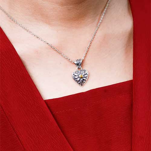 Wholesale Silver Pendant - SPG203