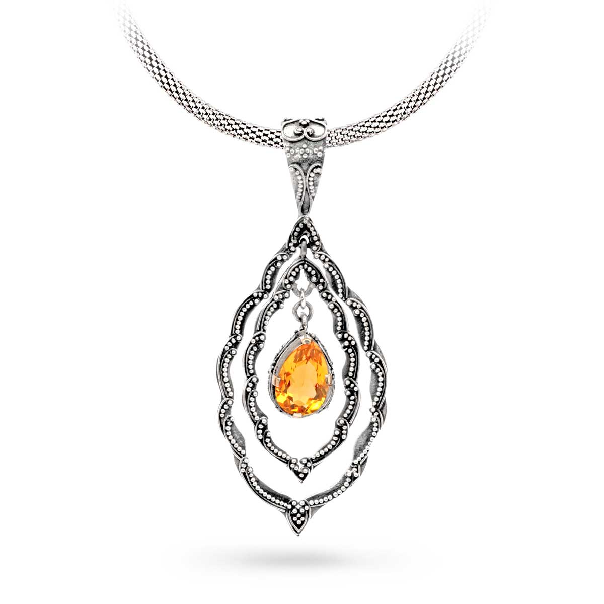 Wholesale Silver Pendant - SPG367-3Cq