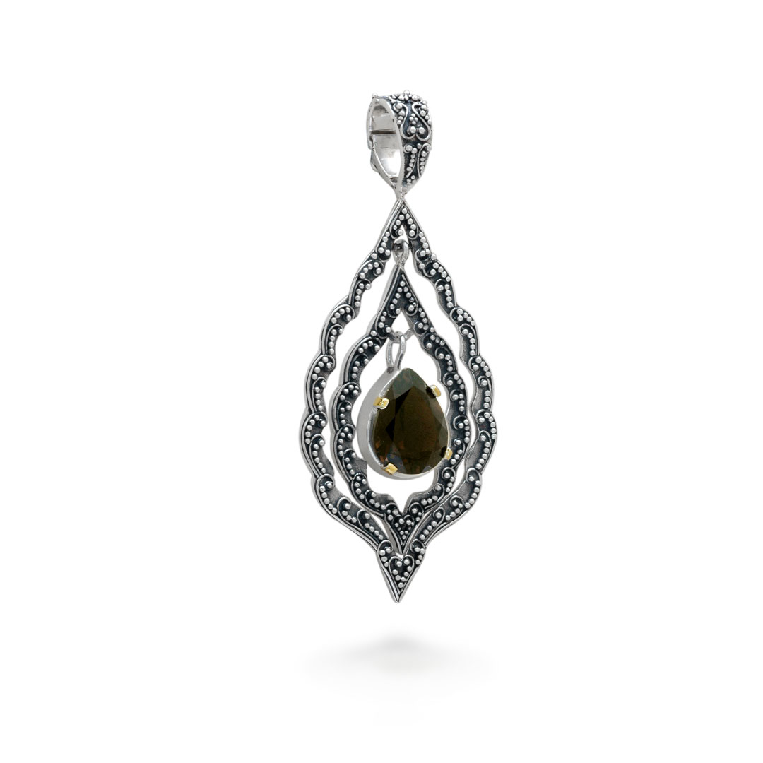 Wholesale Silver Pendant - SPG367-3Sq