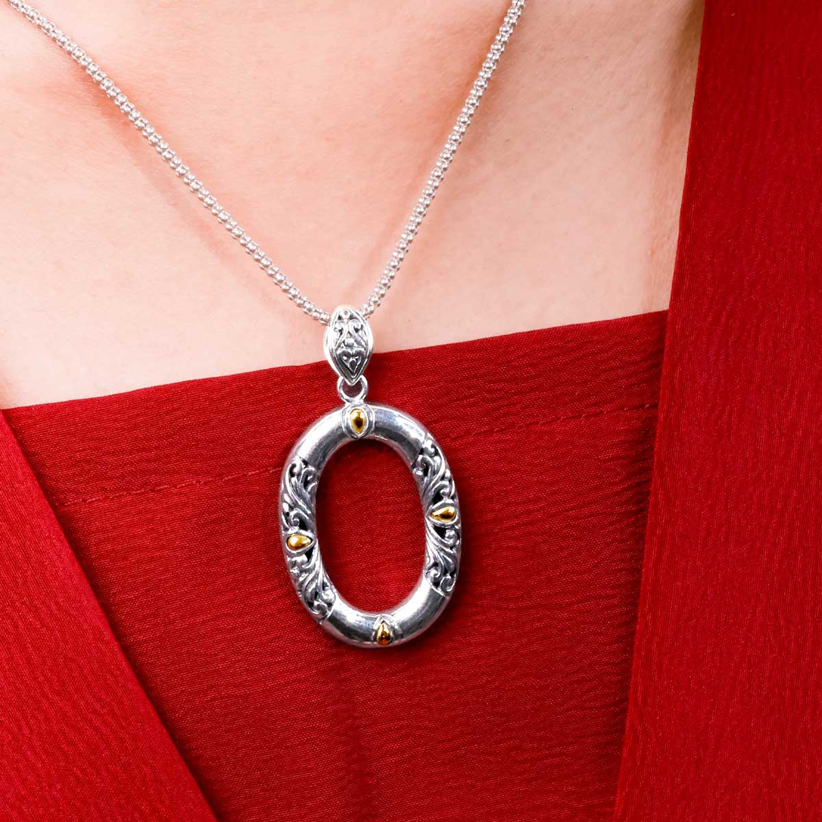 Wholesale Silver Pendant - SPG422-3