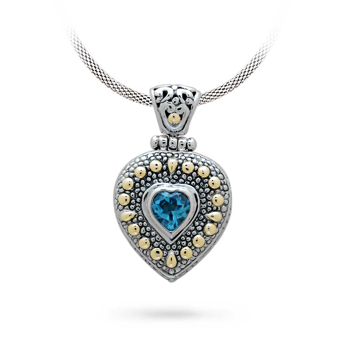 Wholesale Silver Pendant - SPG535-1Bt