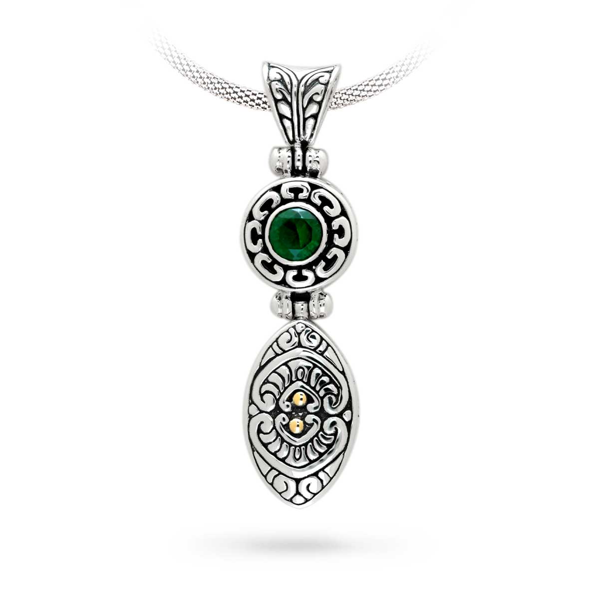 Wholesale Silver Pendant - SPG550Gq