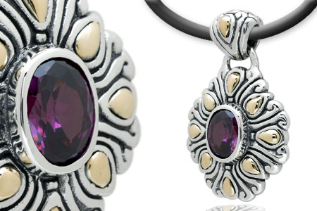 Wholesale Silver Pendant - SPG560Am