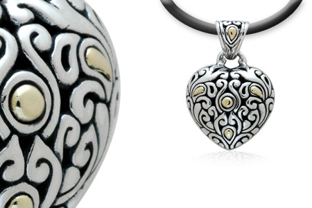 Wholesale Silver Pendant - SPG586-1