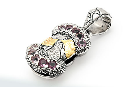Wholesale Silver Pendant - SPG625Am