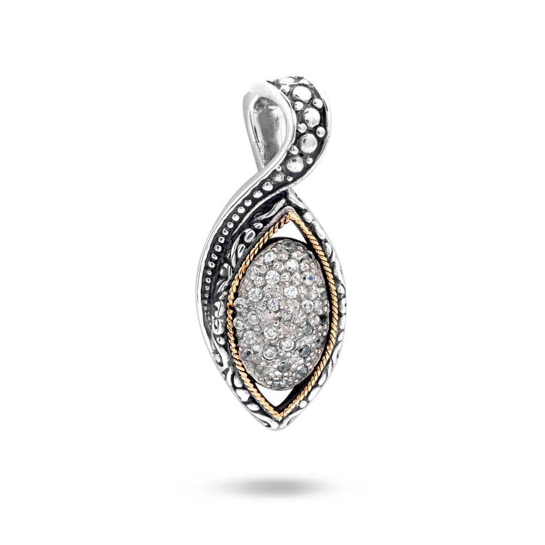 Wholesale Silver Pendant - SPG701-3Wt