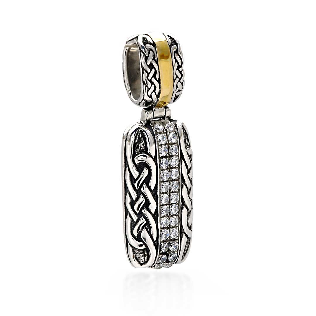 Wholesale Silver Pendant - SPG816-4Cz