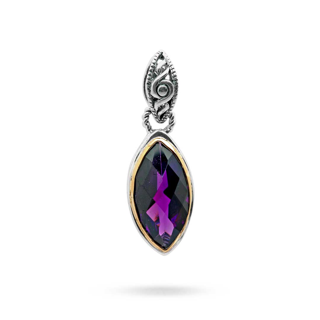 Wholesale Silver Pendant - SPG824-3Amq