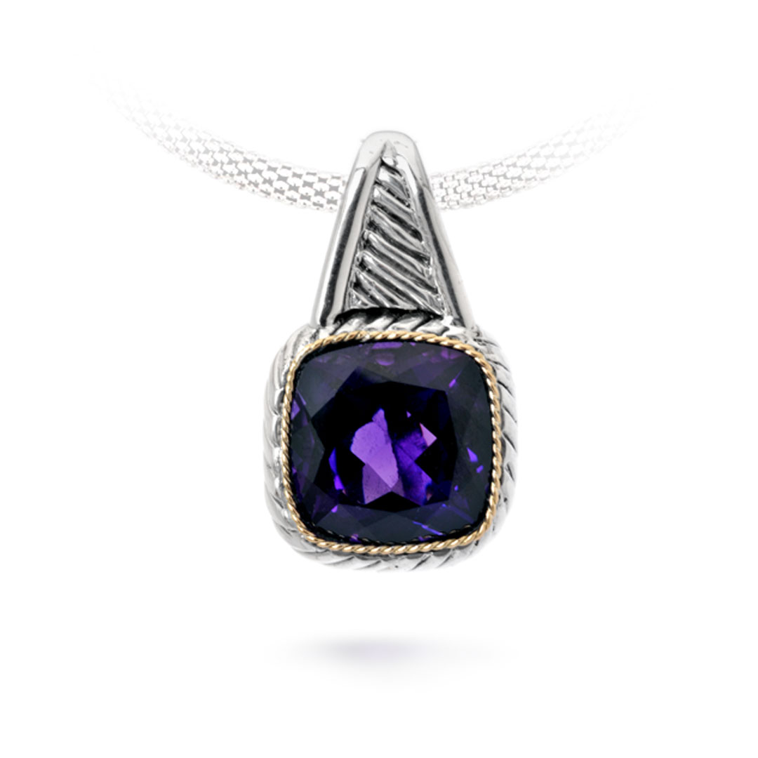 Wholesale Silver Pendant - SPG832Amq