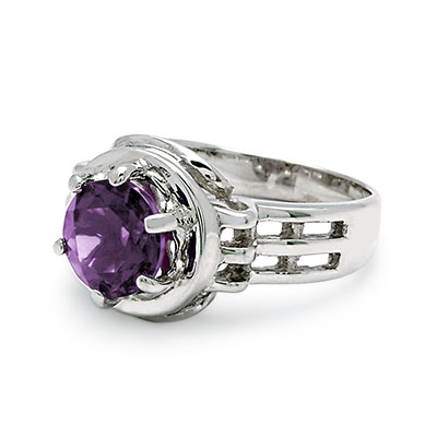 Wholesale Silver Ring - SR080-10Amq