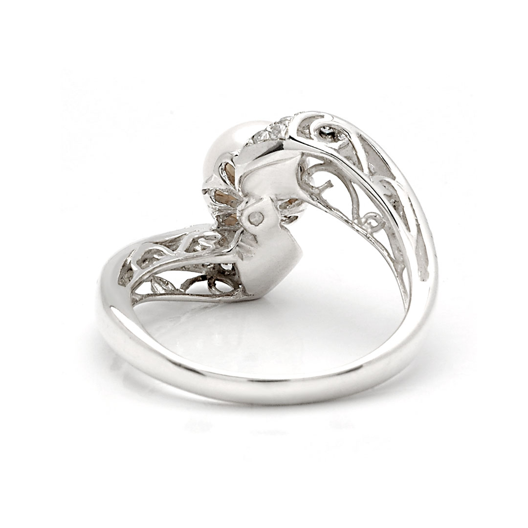 Wholesale Silver Ring - SR080-17WpCz