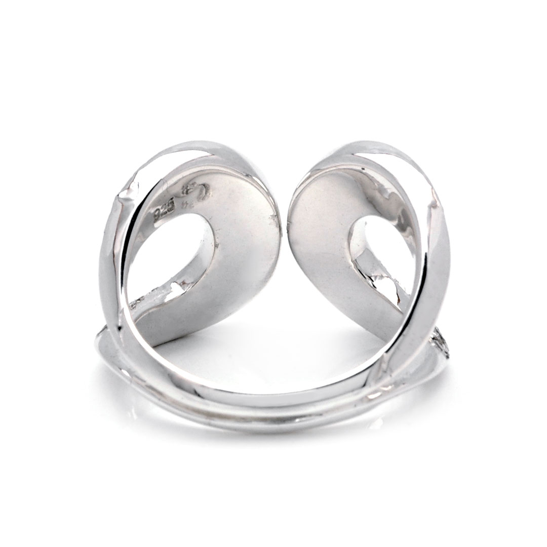 Wholesale Silver Ring - SR080-40Cz