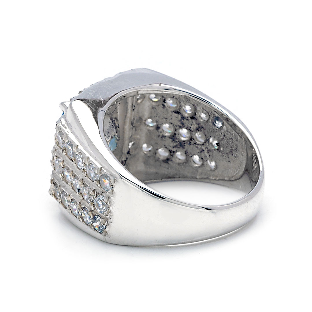 Wholesale Silver Ring - SR080-42Bq