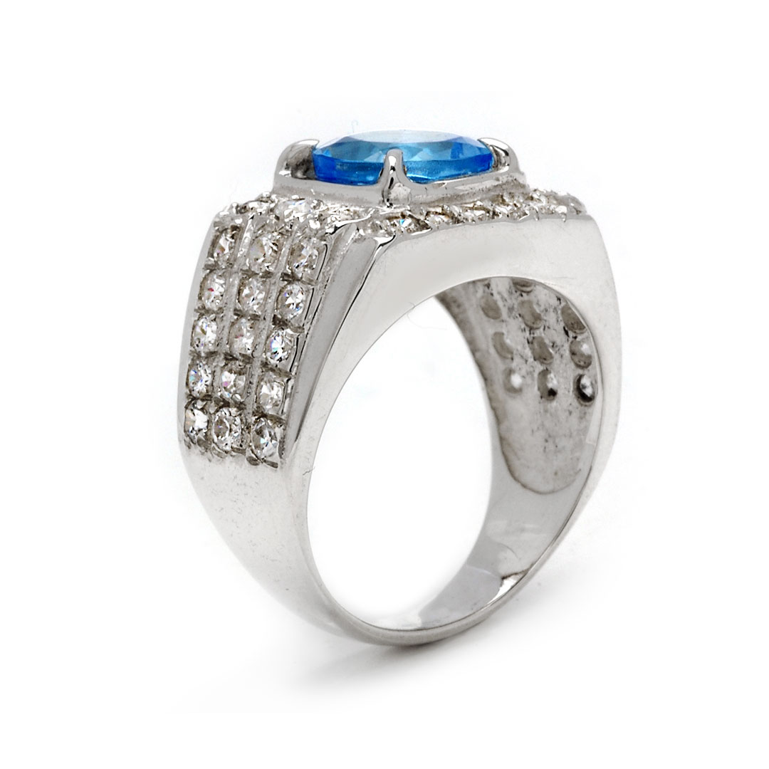 Wholesale Silver Ring - SR080-42Bq