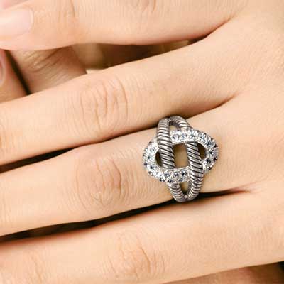 Jewelry Silver Wholesale - SB182A-35-Bt