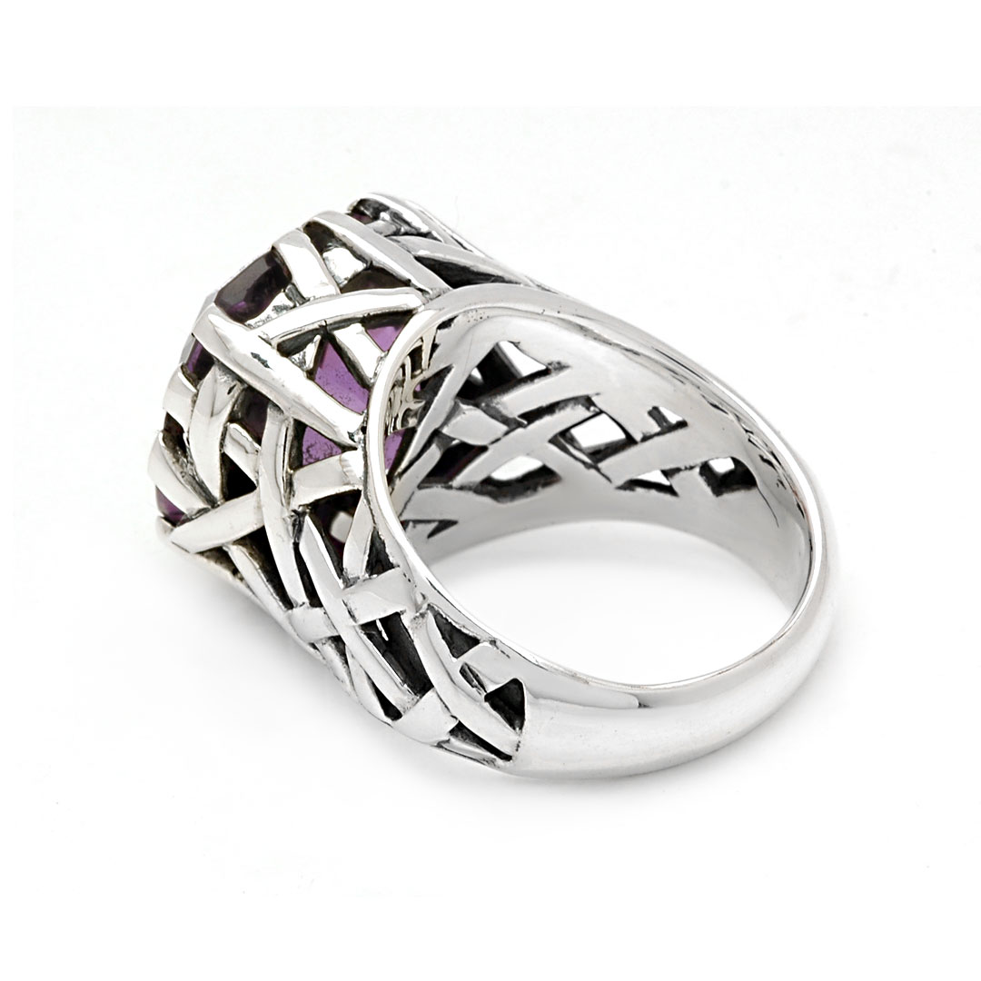 Wholesale Silver Ring - SR080-47Amq