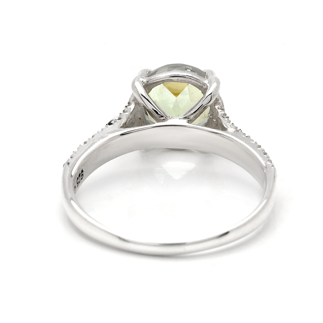 Wholesale Silver Ring - SR080-9GamCz