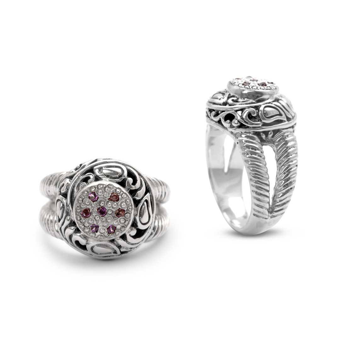 Wholesale Silver Ring - SR167-4Am