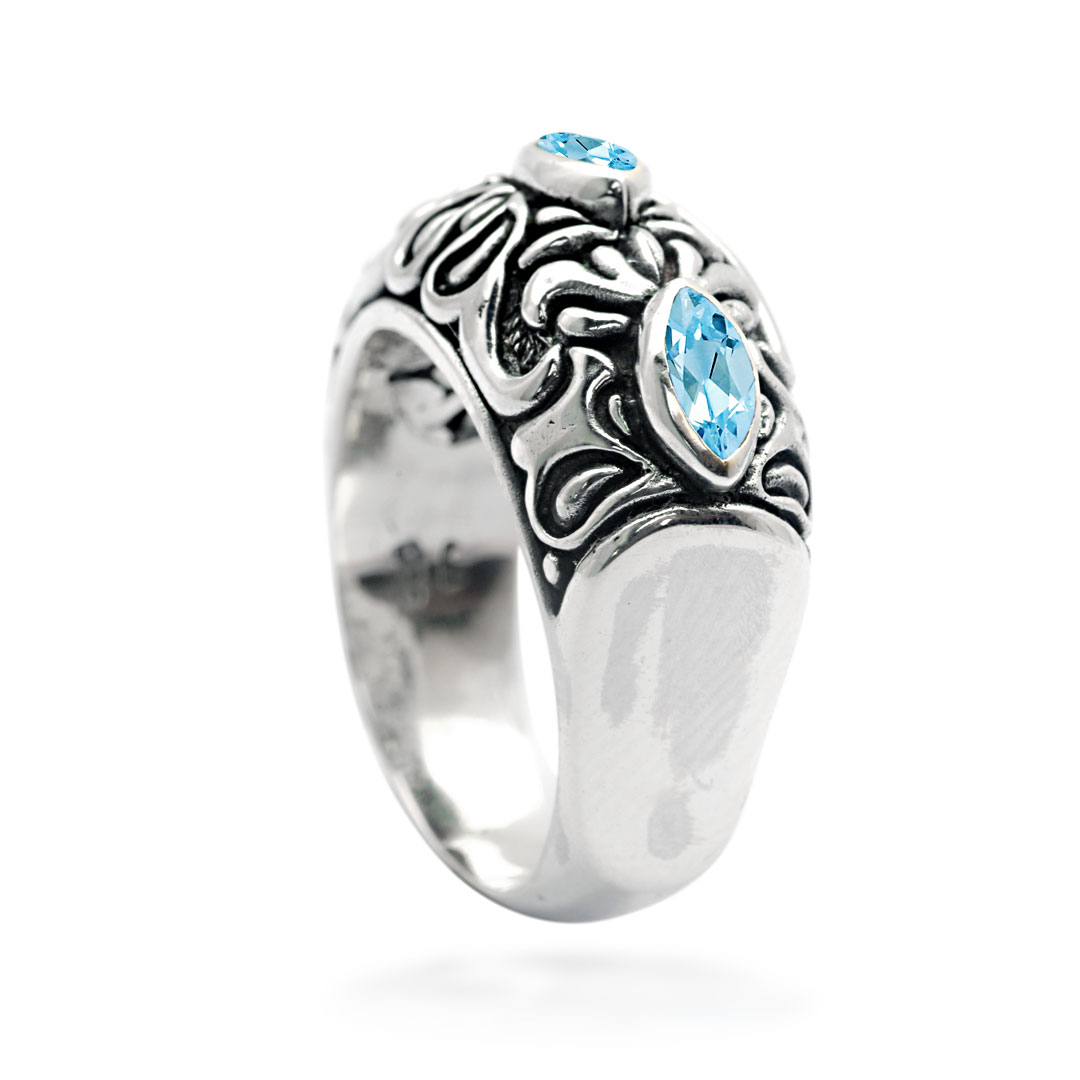 Wholesale Silver Ring - SR200Bt