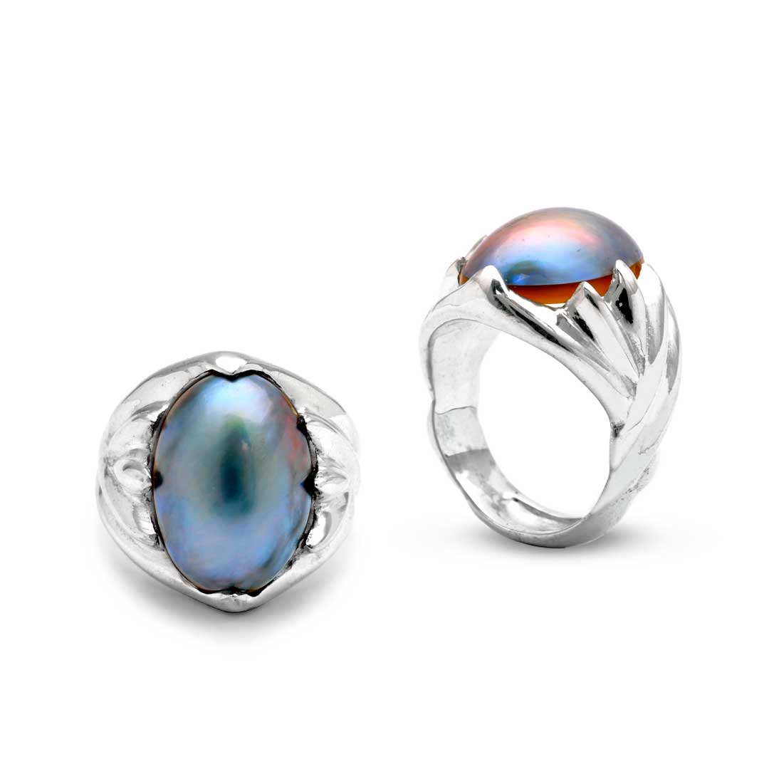 Wholesale Silver Ring - SR264Bm