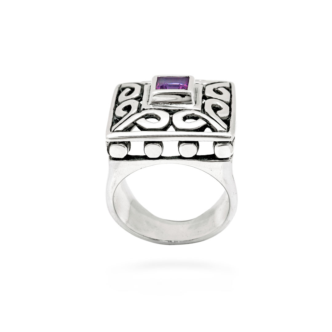 Wholesale Silver Ring - SR272Am