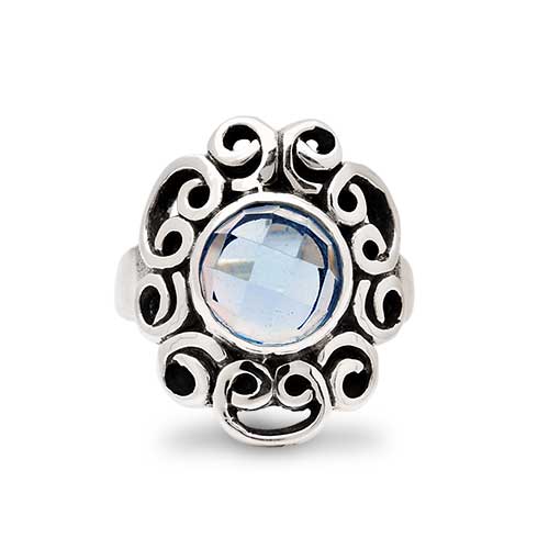Wholesale Silver Ring - SR281-1Bq