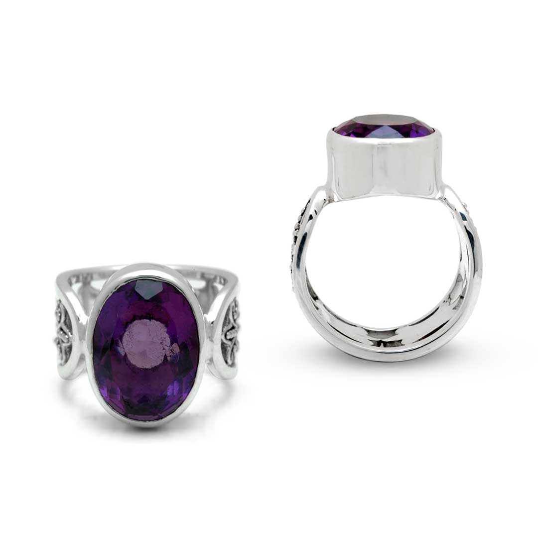 Wholesale Silver Ring - SR367Amq