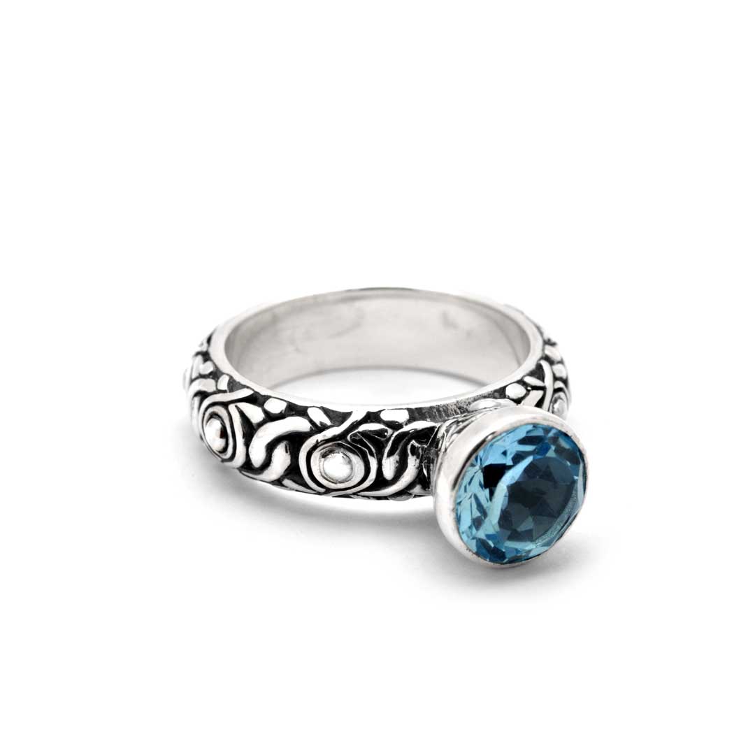 Wholesale Silver Ring - SR387-4Bt