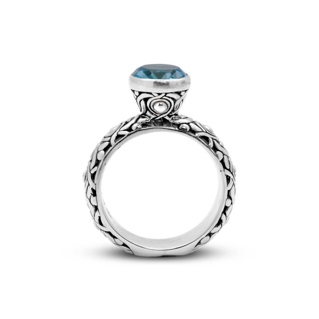 Wholesale Silver Ring - SR387-4Bt