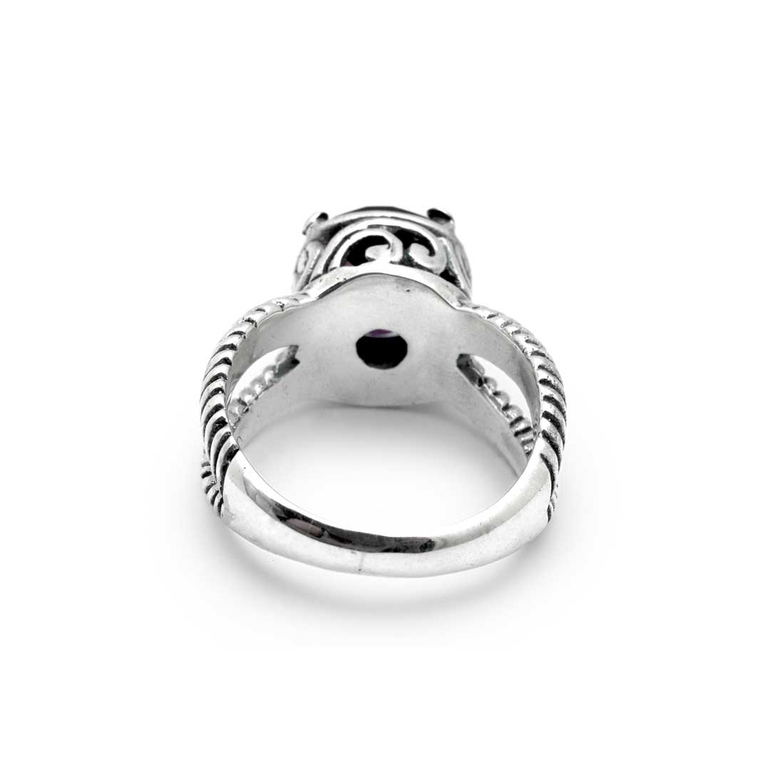 Wholesale Silver Ring - SR391-17Amq