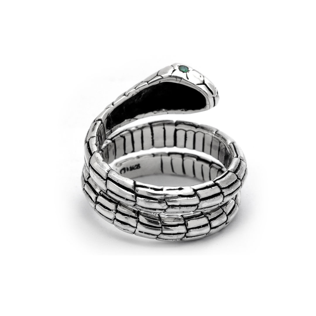 Wholesale Silver Ring - SR404-5Em