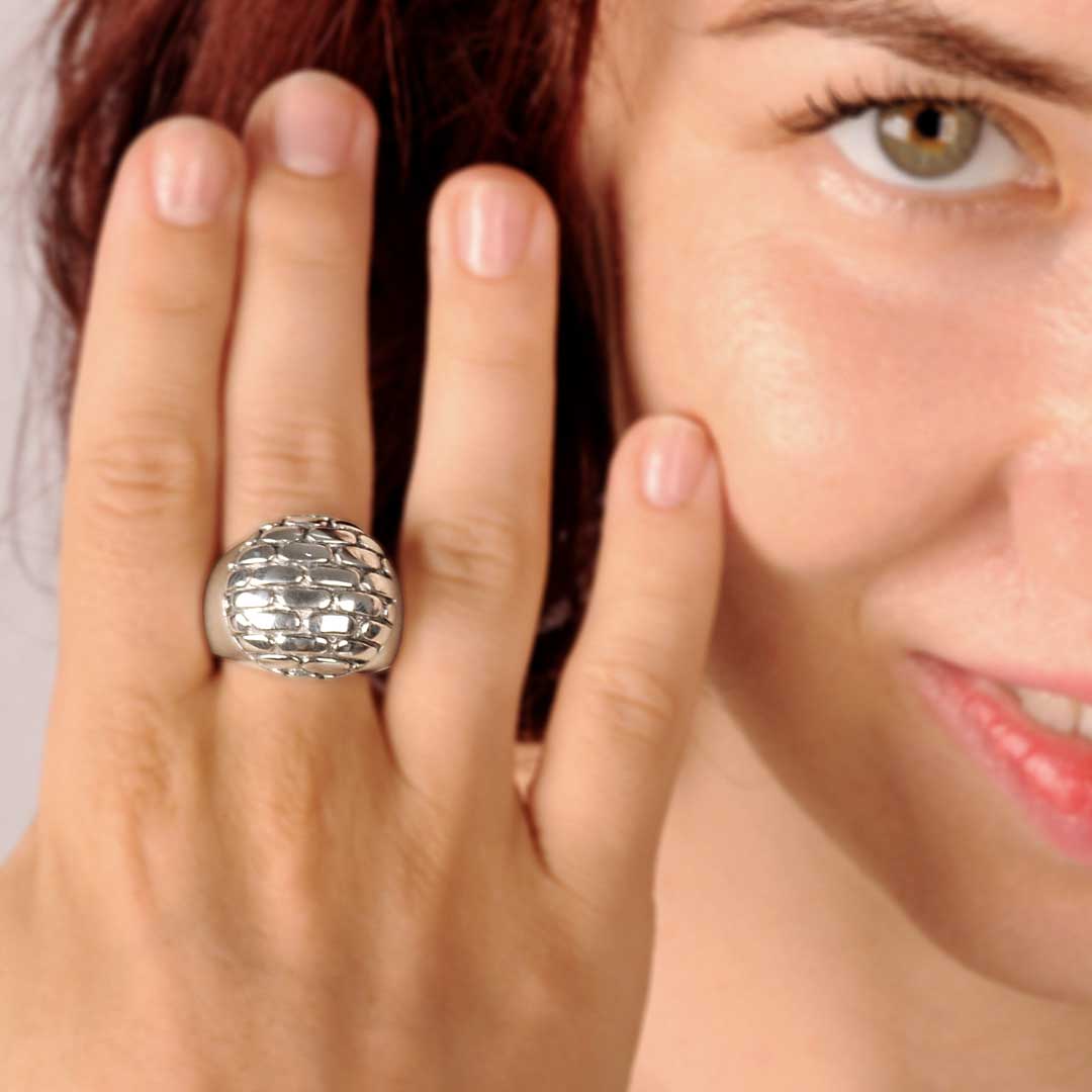 Wholesale Silver Ring - SR415