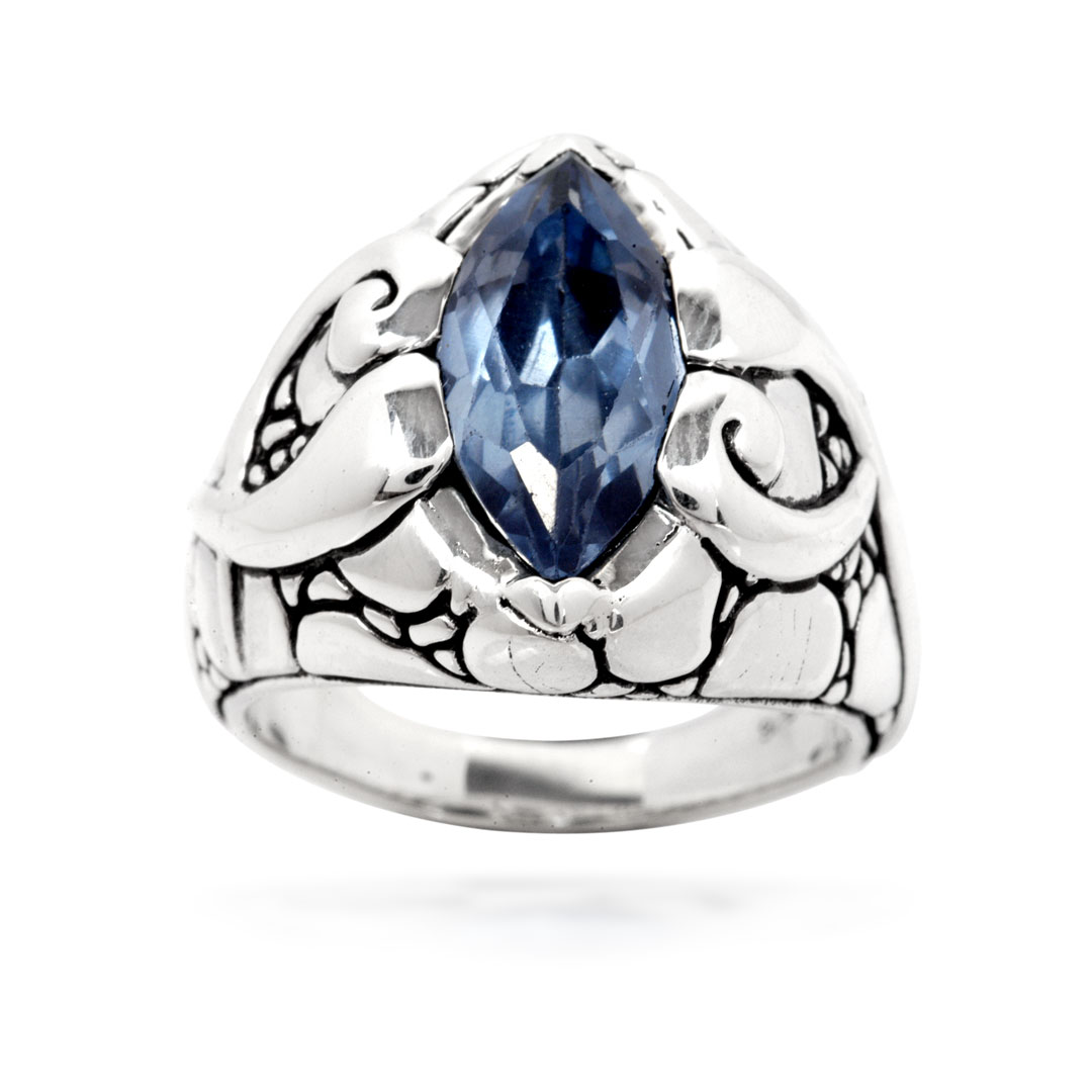 Wholesale Silver Ring - SR507-1Bq