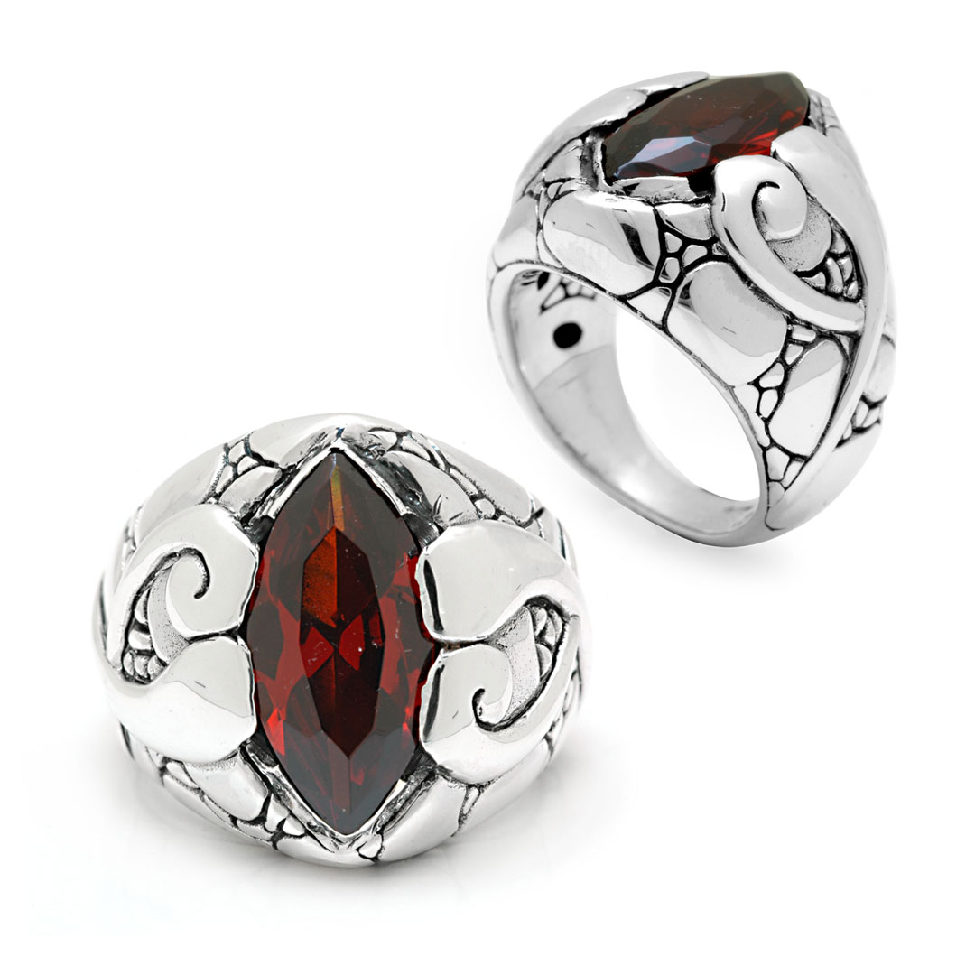 Wholesale Silver Ring - SR507-1Ga