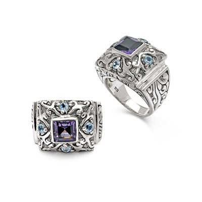 Jewelry Silver Wholesale - SB182A-35-Bt