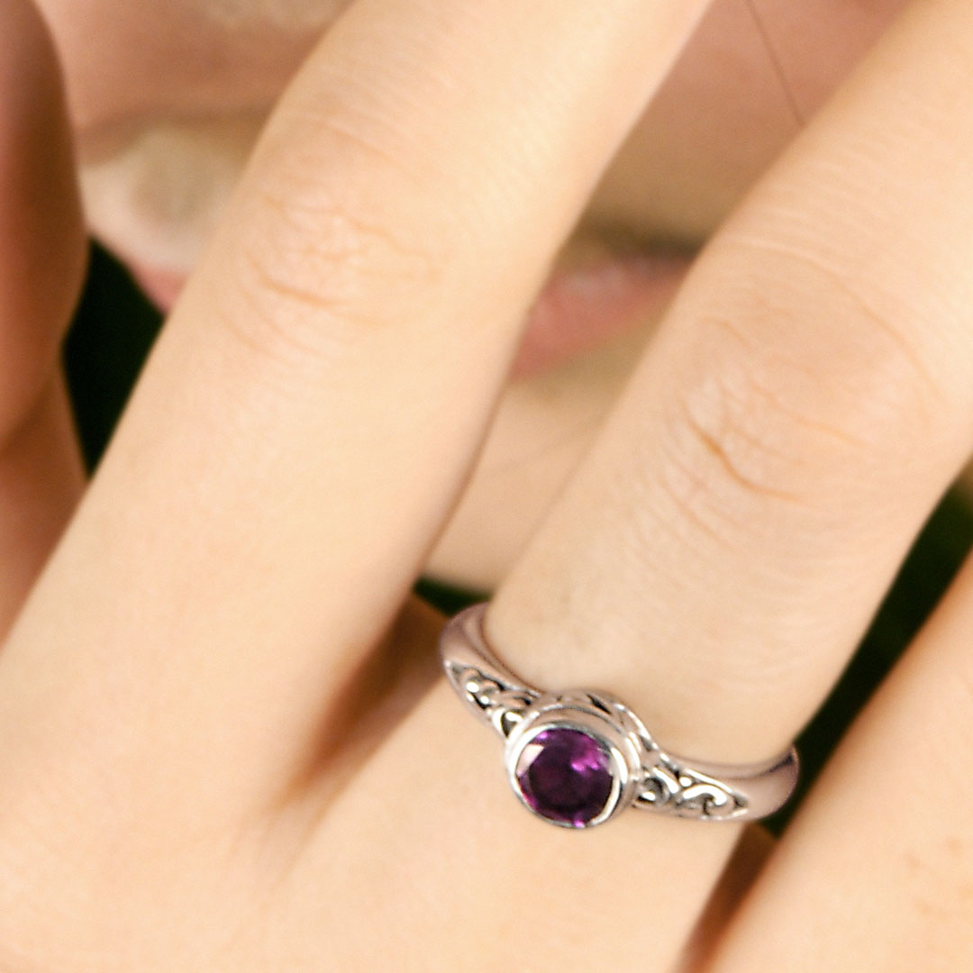 Wholesale Silver Ring - SR775-2Am